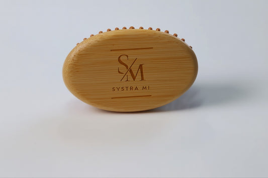 Systra Mi Bambu Skalp & Utredningsborste – Naturlig, miljövänlig hårborste