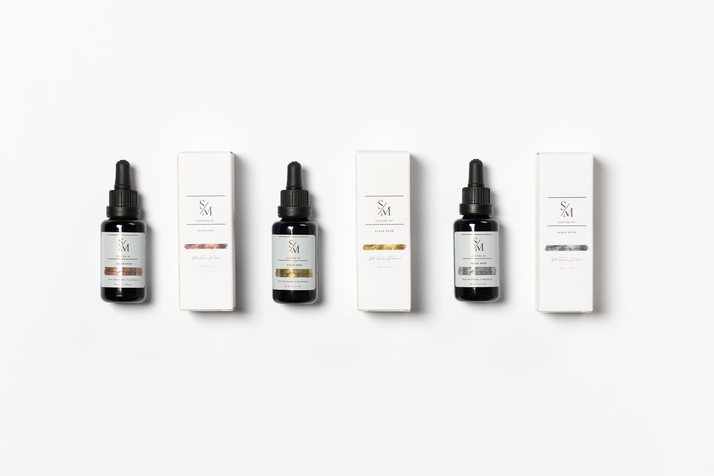 Scalp Oil Ritual - Paket med 3 porositetsanpassade skalpoljor